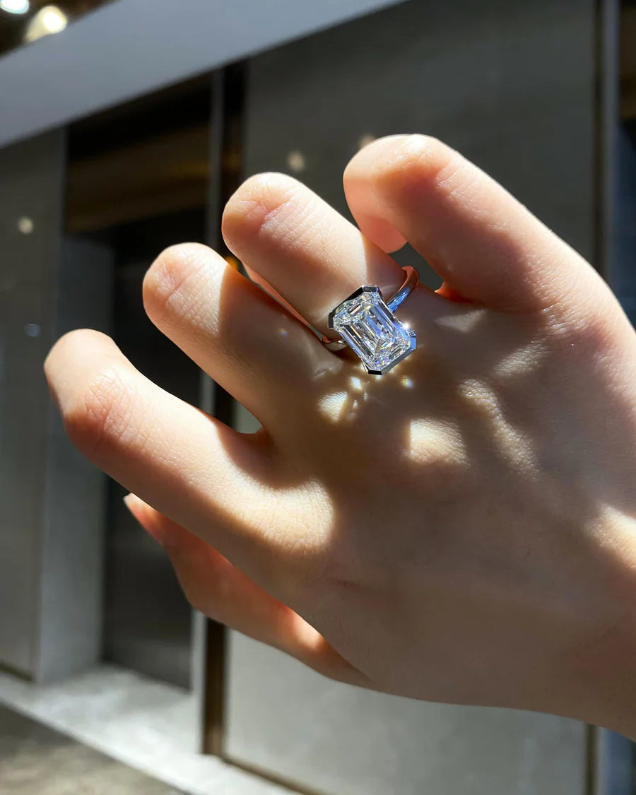 Temple of Light- Lab-Grown Diamond Engagement Ring