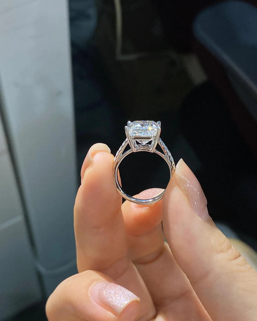 Galactic Square - Lab-Grown Diamond Engagement Ring