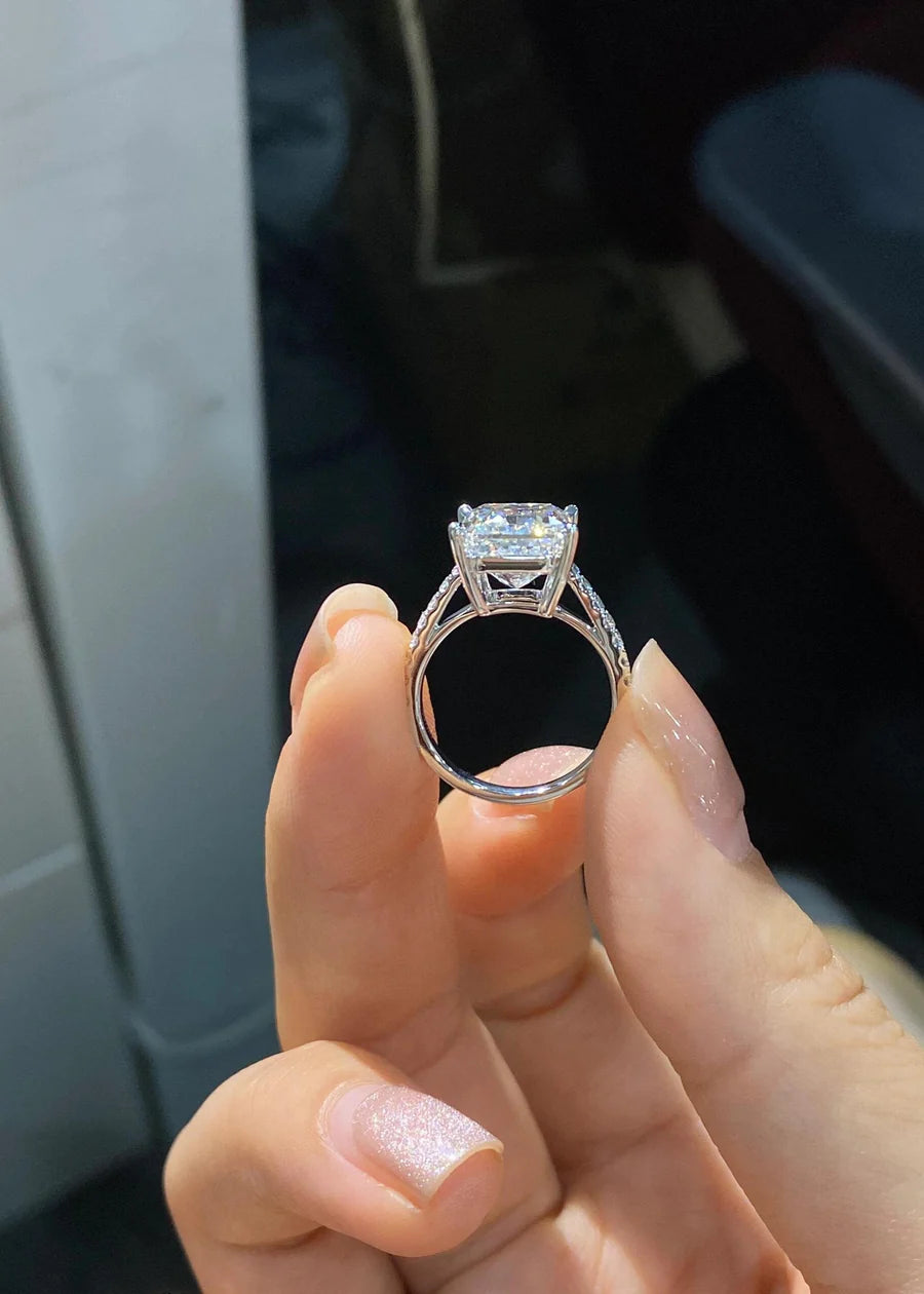 Galactic Square - Lab-Grown Diamond Engagement Ring