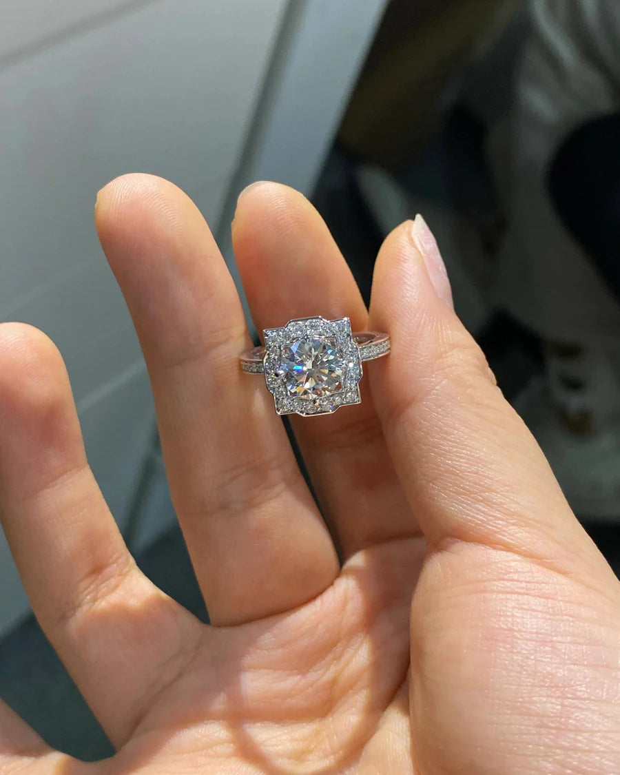 Everlasting Square - Lab-Grown Diamond Engagement Rings