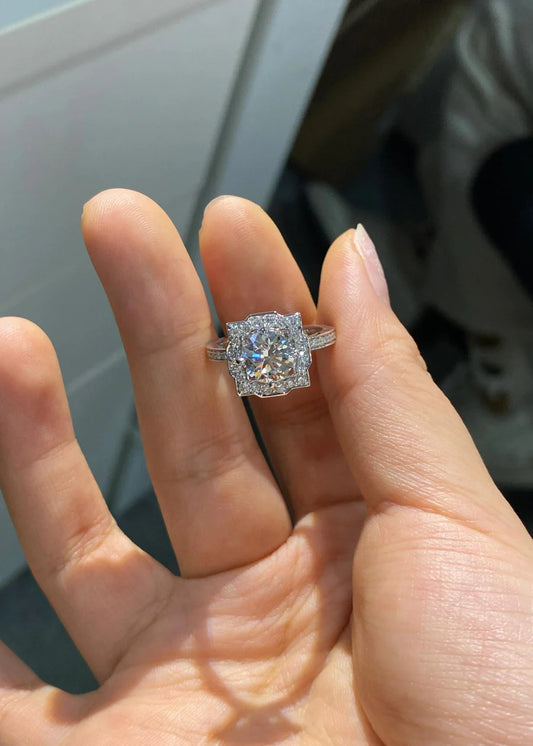 Everlasting Square - Lab-Grown Diamond Engagement Rings
