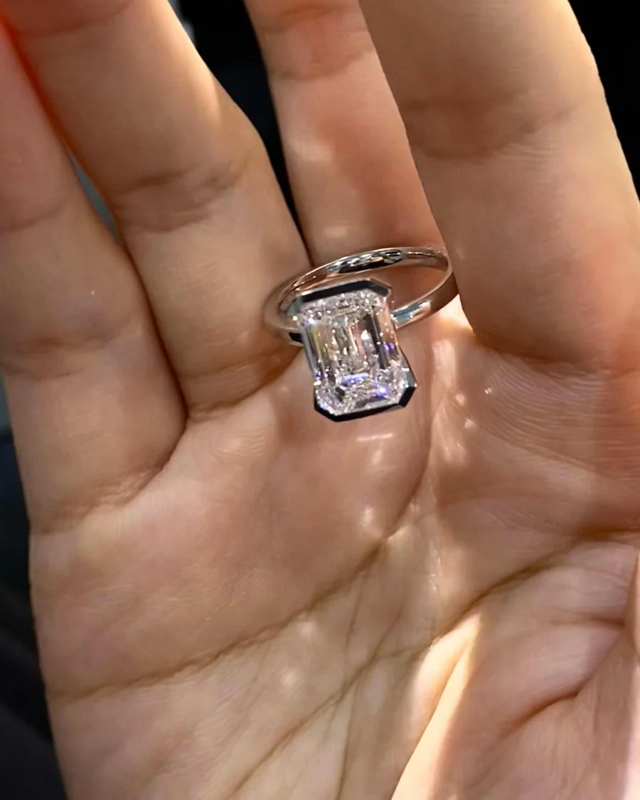 Temple of Light- Lab-Grown Diamond Engagement Ring