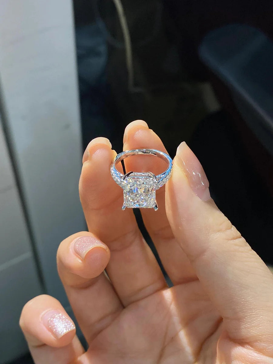 Galactic Square - Lab-Grown Diamond Engagement Ring