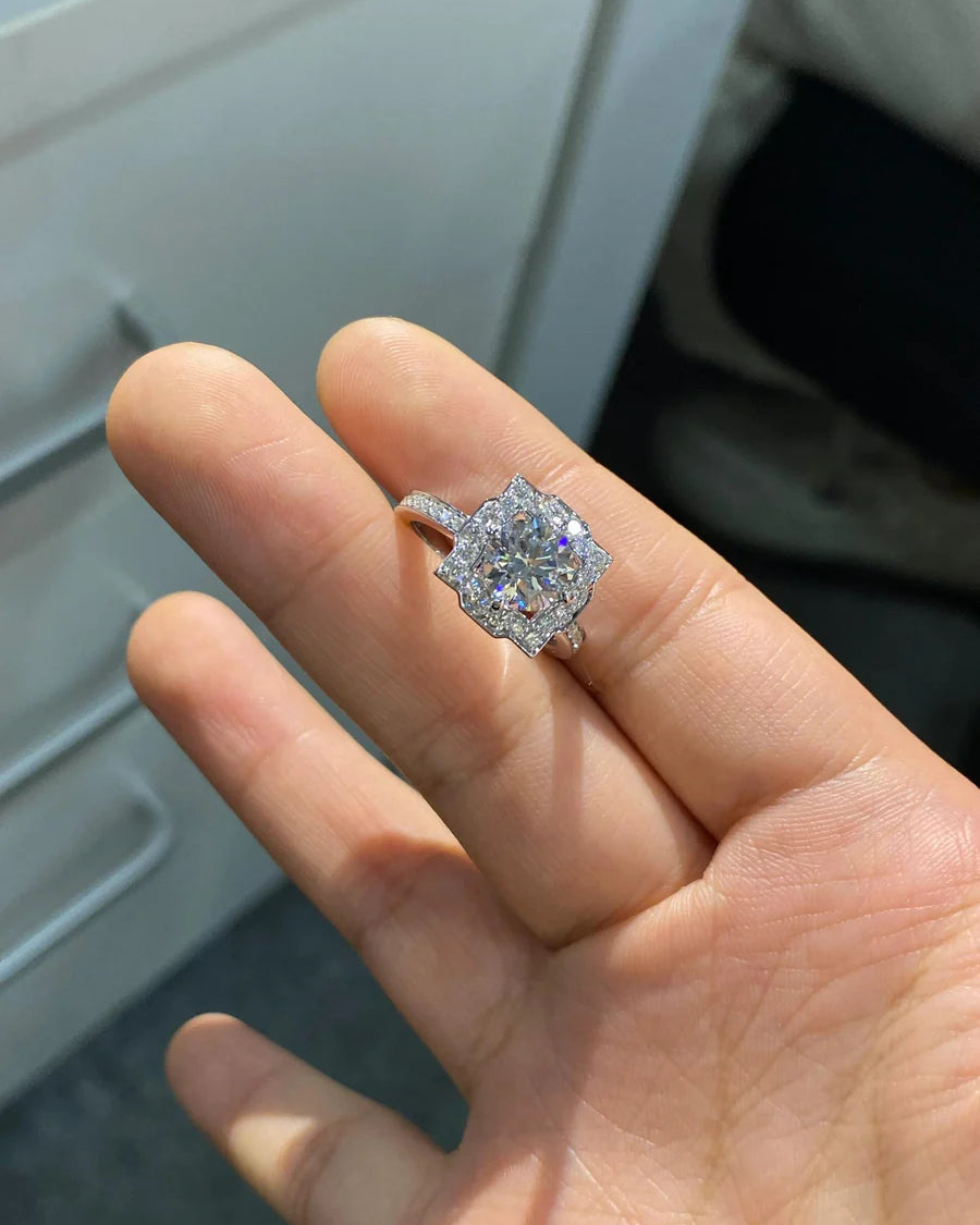 Everlasting Square - Lab-Grown Diamond Engagement Rings