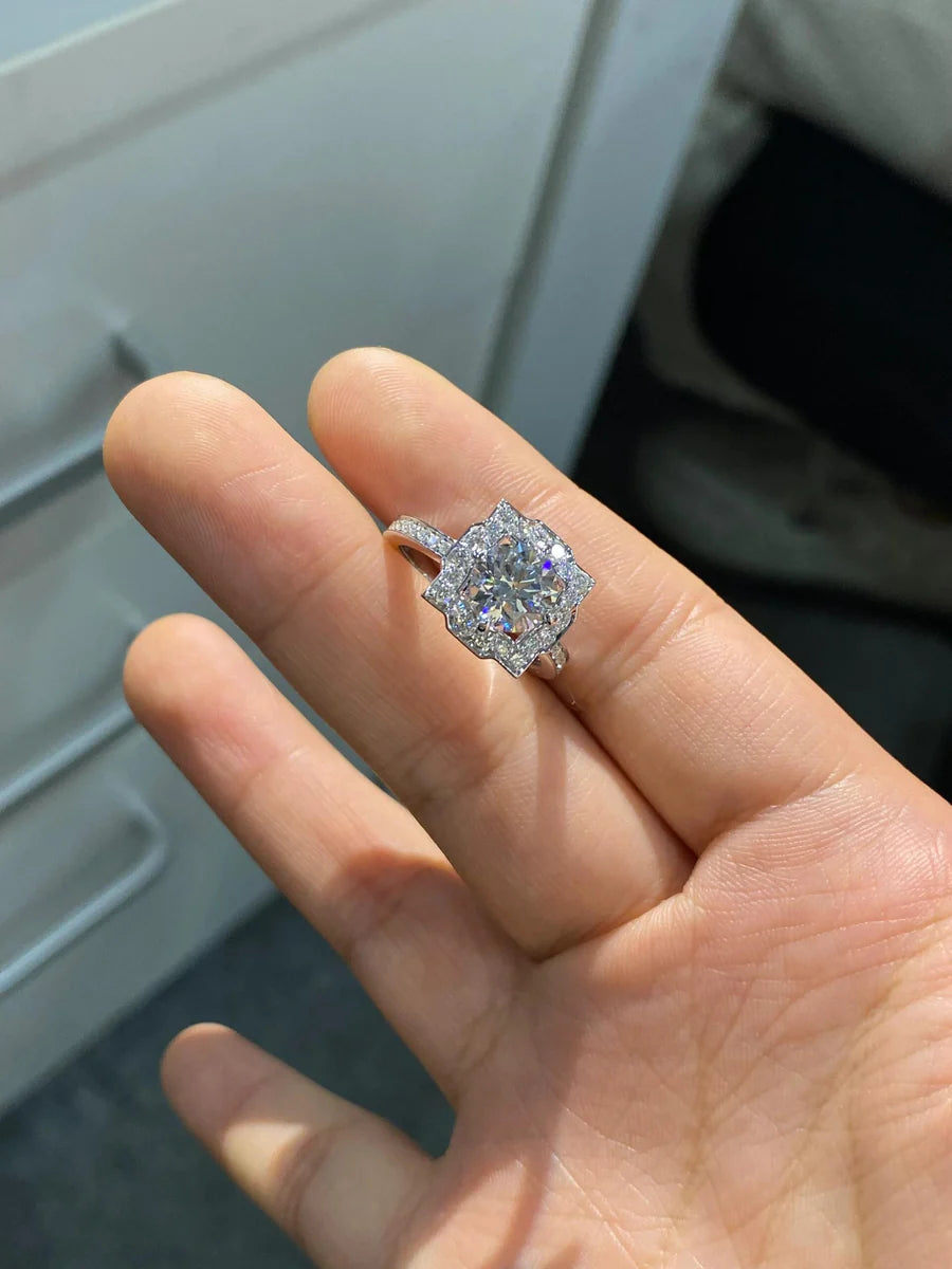 Everlasting Square - Lab-Grown Diamond Engagement Rings