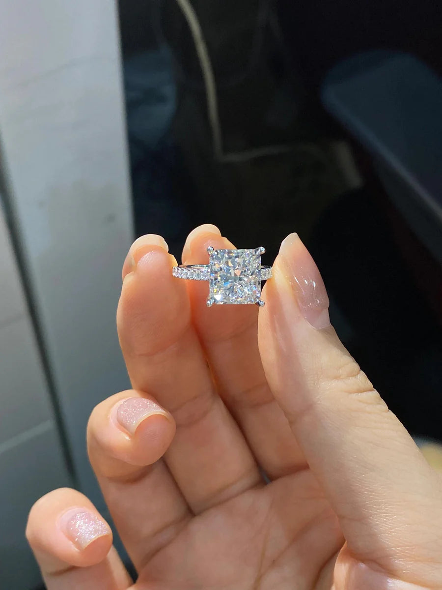 Galactic Square - Lab-Grown Diamond Engagement Ring