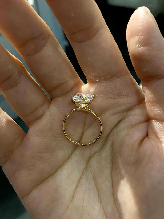 Square Realm Laboratory-grown diamond ring
