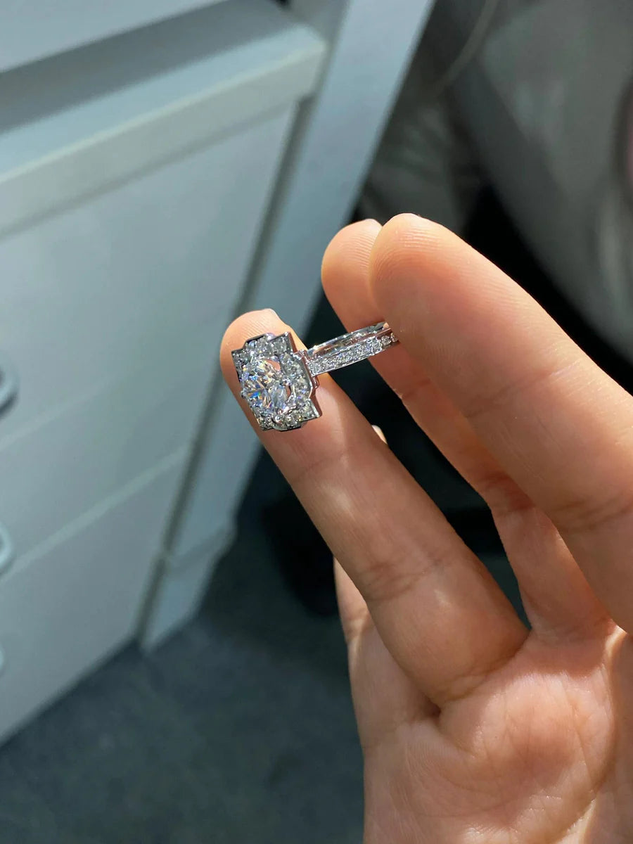 Everlasting Square - Lab-Grown Diamond Engagement Rings