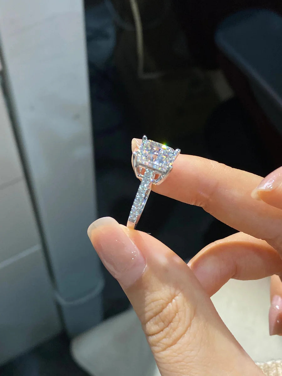 Galactic Square - Lab-Grown Diamond Engagement Ring