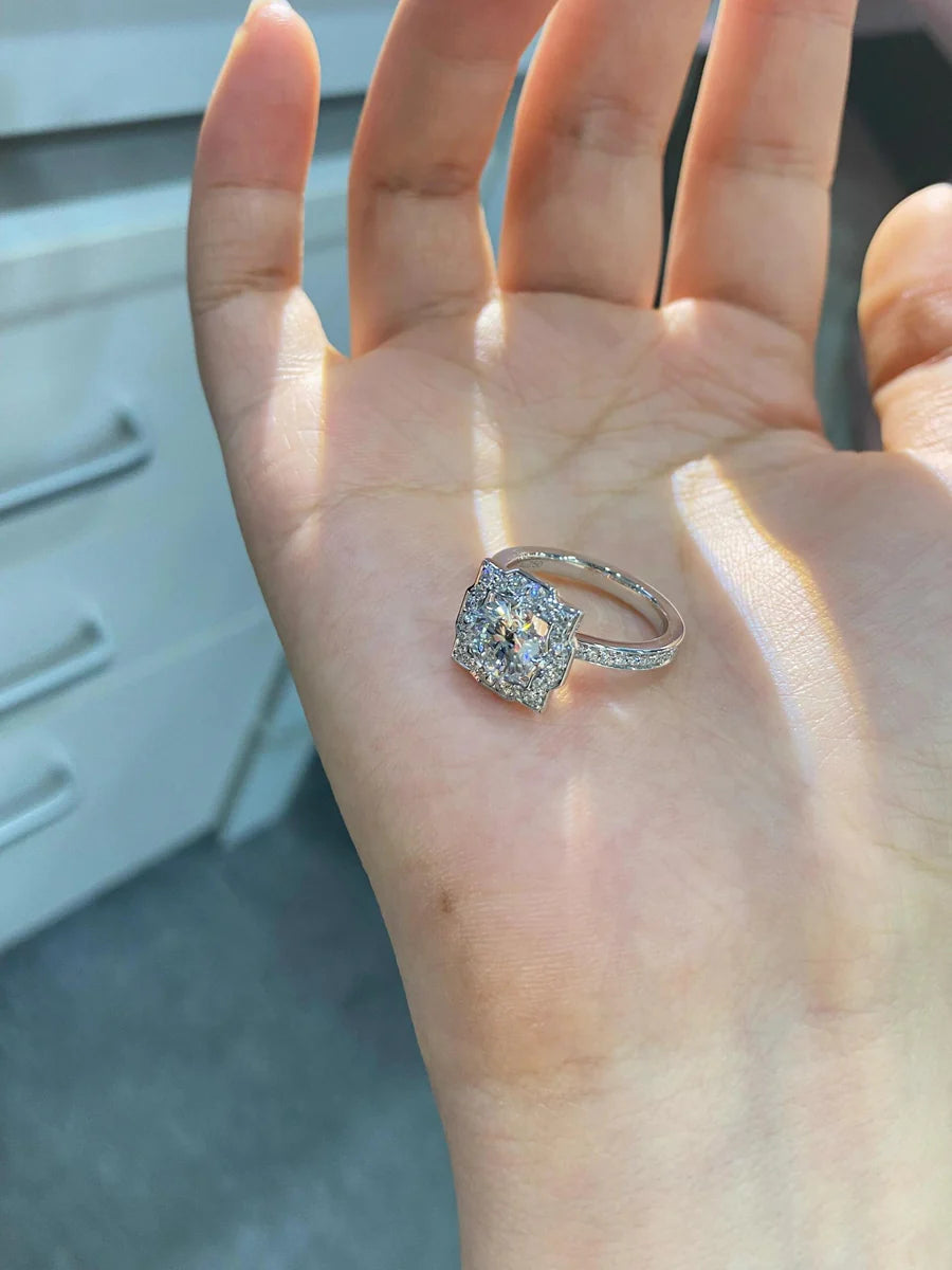 Everlasting Square - Lab-Grown Diamond Engagement Rings