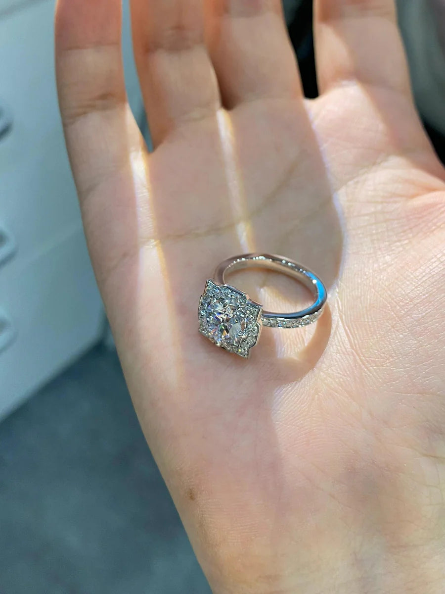 Everlasting Square - Lab-Grown Diamond Engagement Rings