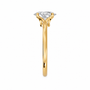 Oval, yellow gold