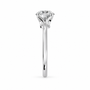 Round, white gold