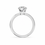 Round, white gold