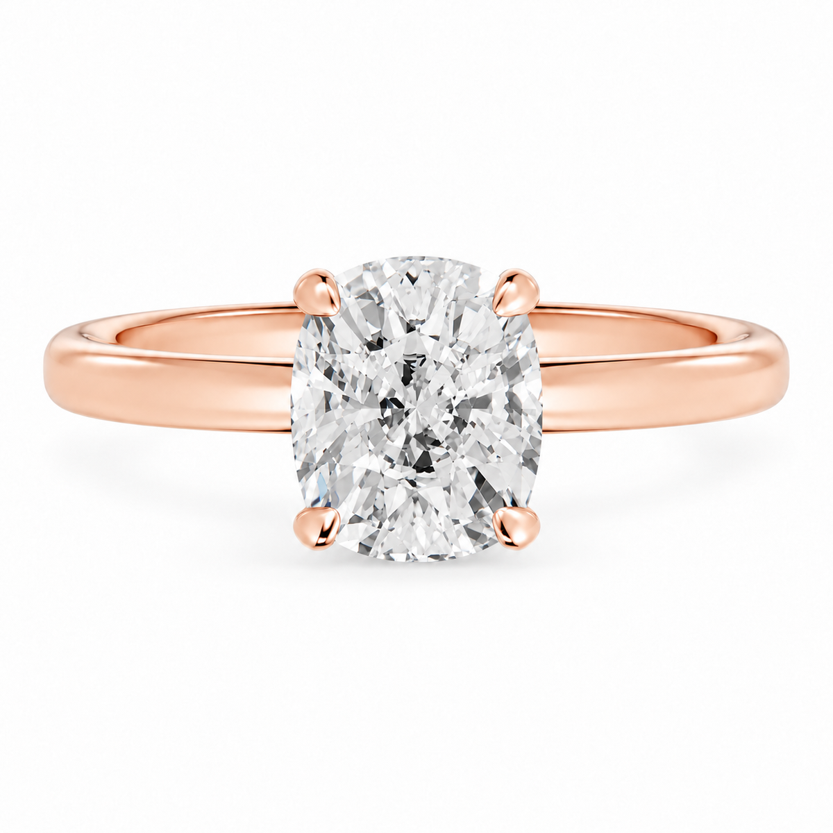 Cushion, rose gold