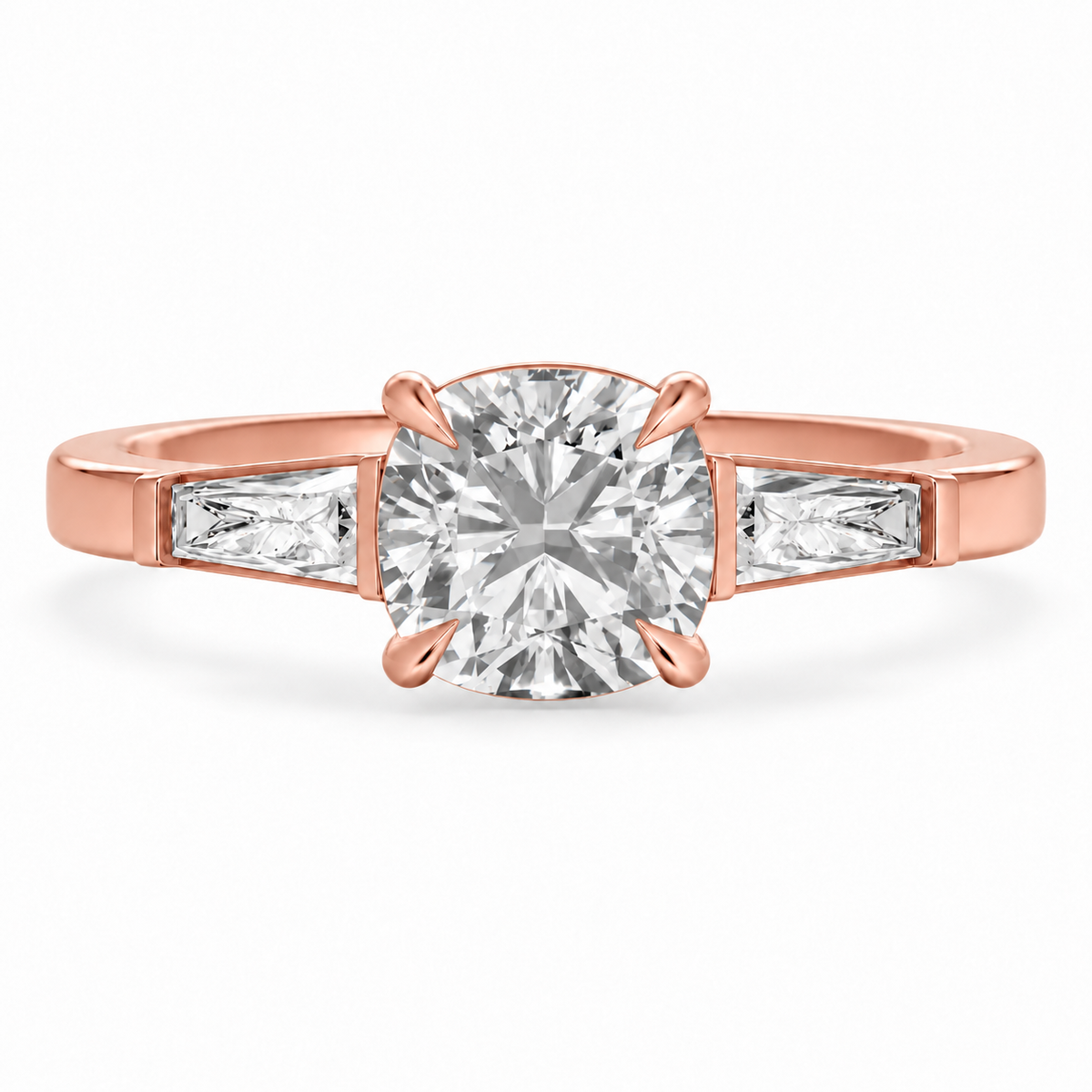 Cushion, rose gold