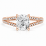 Cushion, rose gold