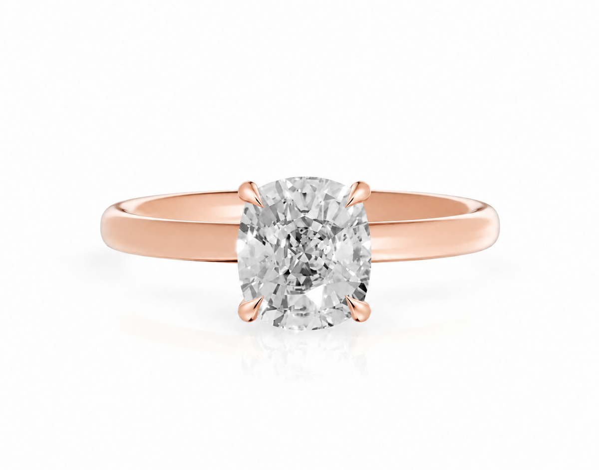 Cushion, rose gold
