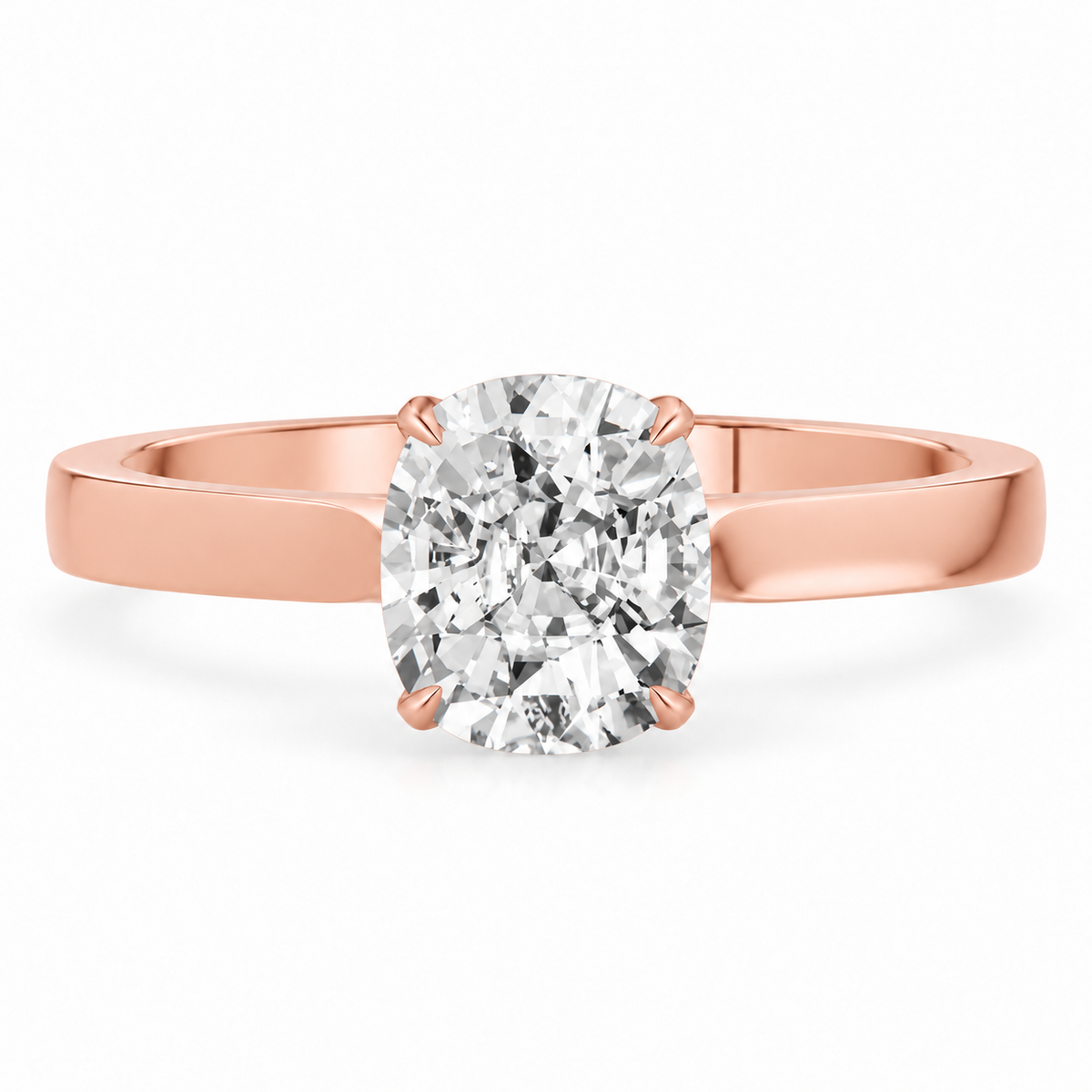 Cushion, rose gold