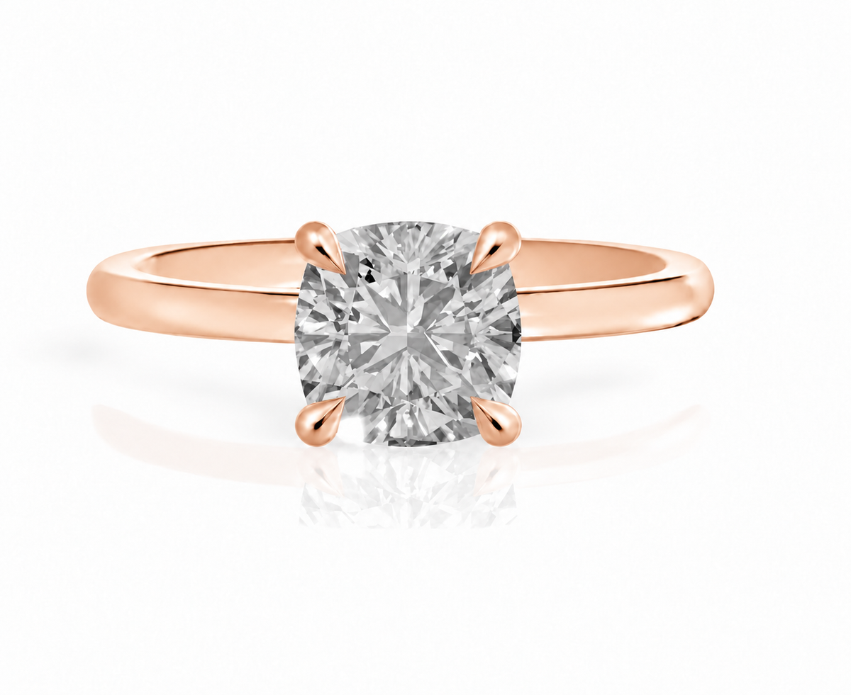 Cushion, rose gold