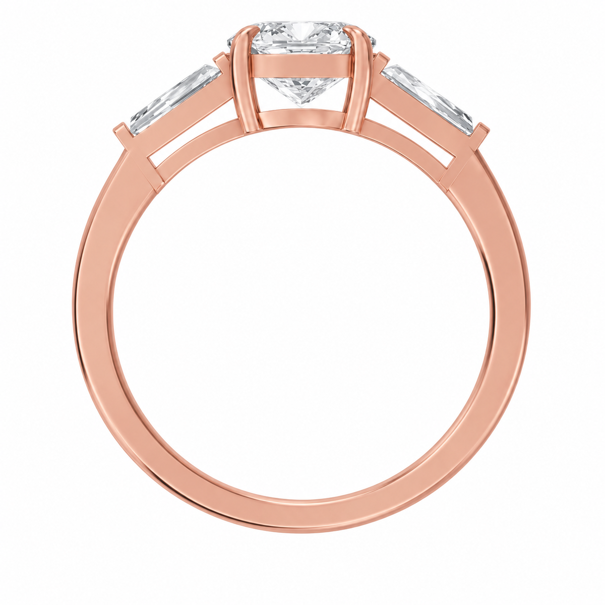 Cushion, rose gold