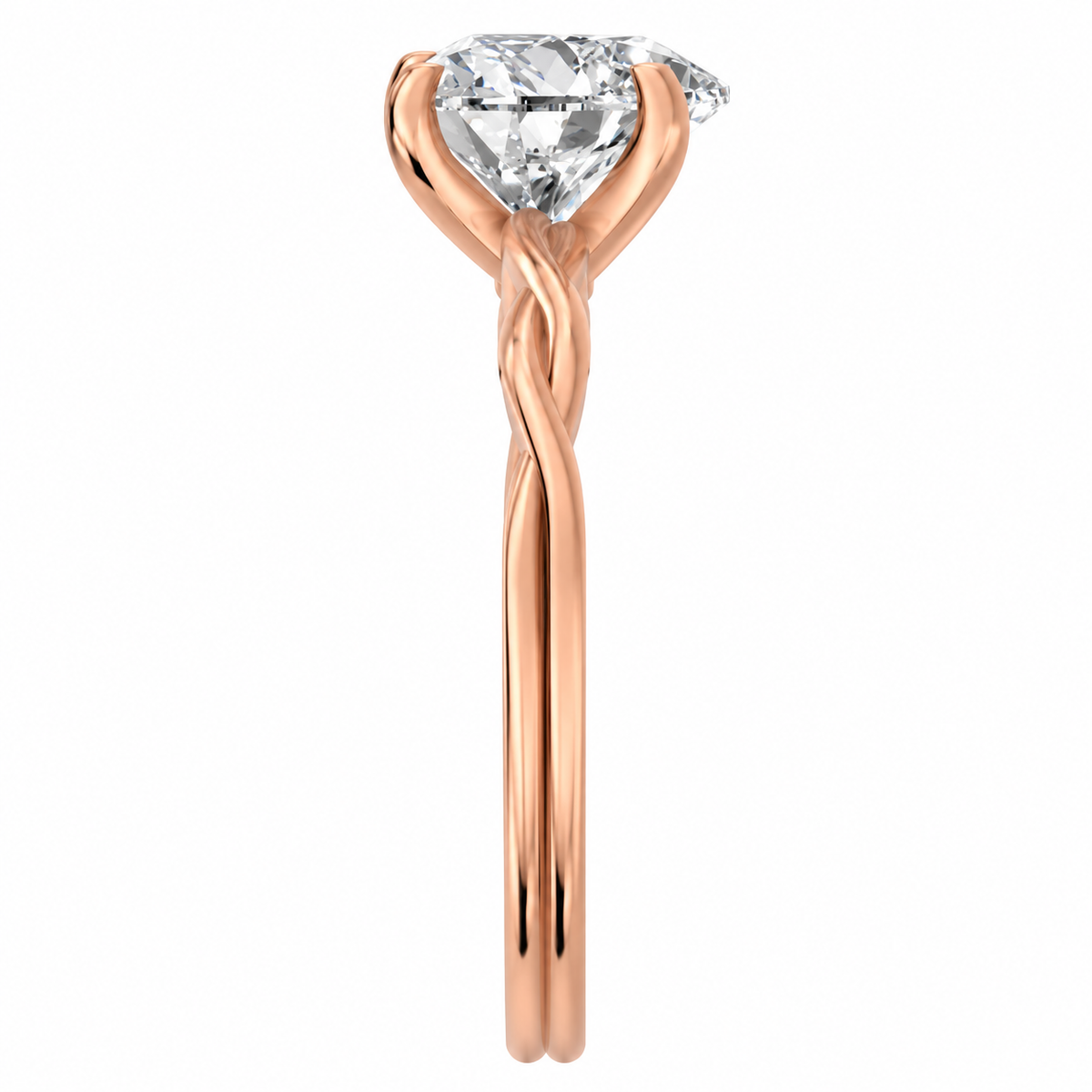 Cushion, rose gold