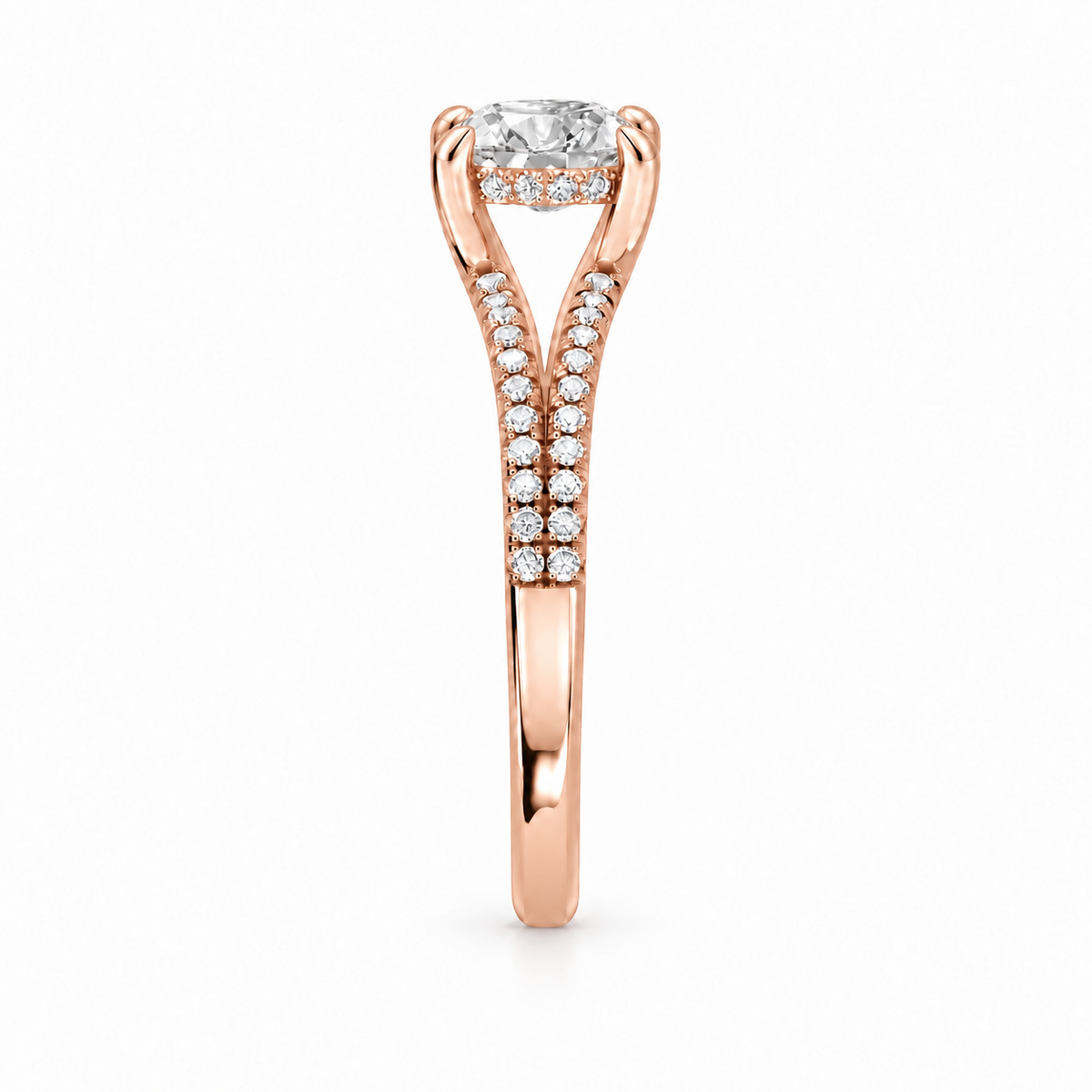Cushion, rose gold