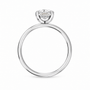 Cushion, white gold