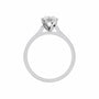 Cushion, white gold