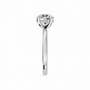 Cushion, white gold