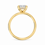 Emerald, yellow gold