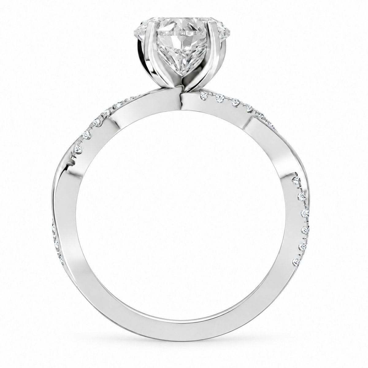 heart, white gold