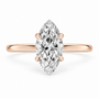 Marquise, rose gold