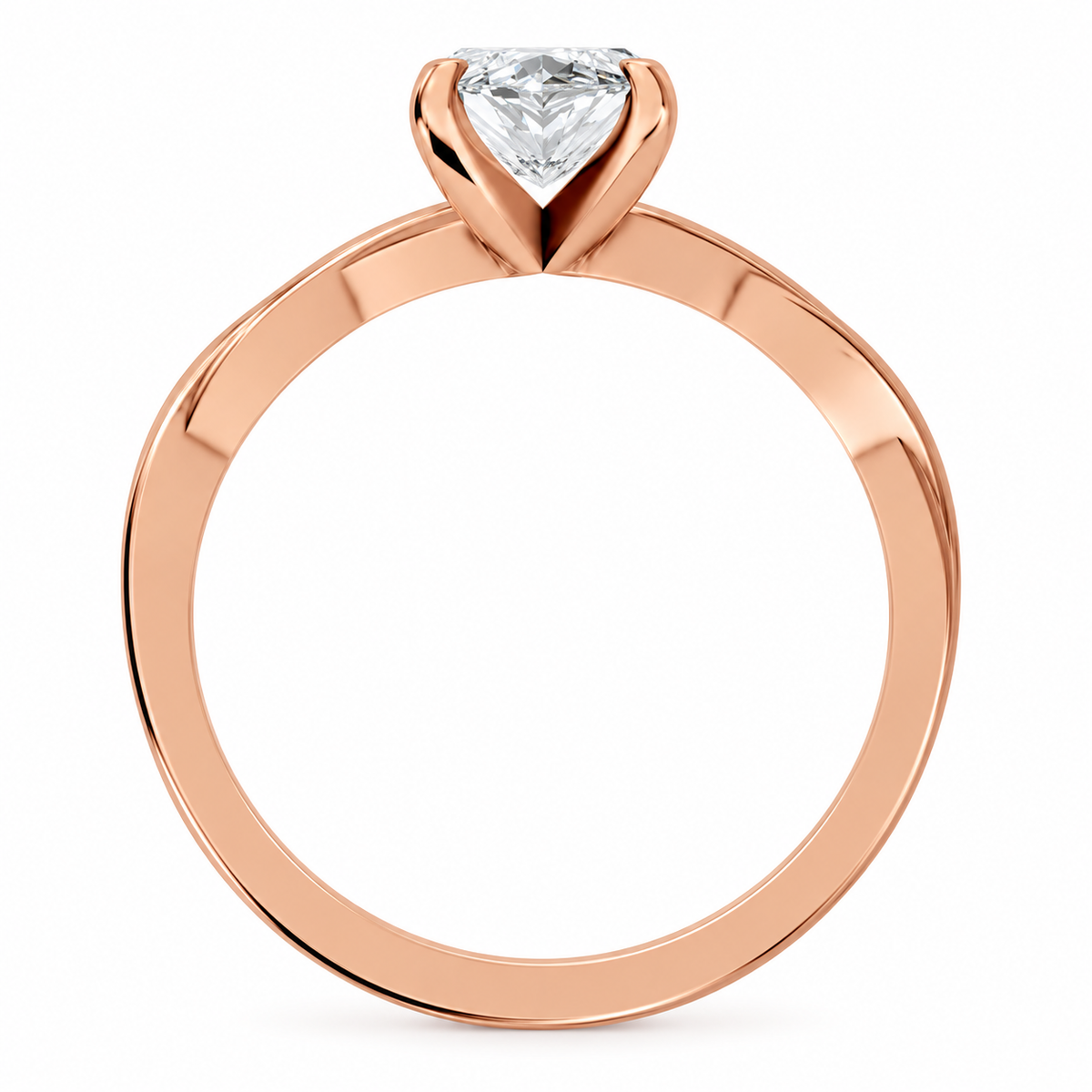 Marquise, rose gold