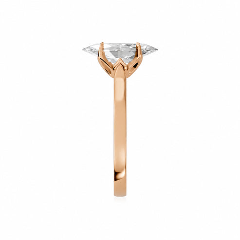 Marquise, rose gold