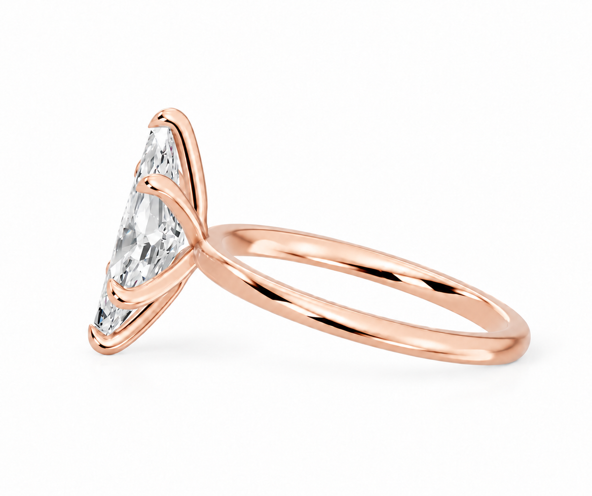 Marquise, rose gold