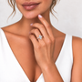 Marquise, rose gold