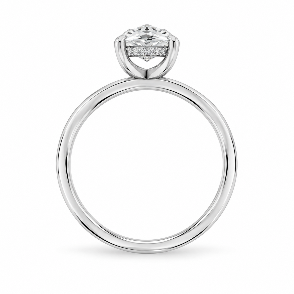 Marquise, white gold