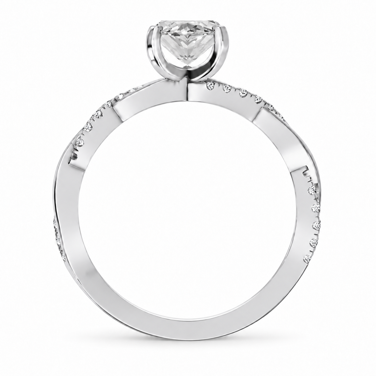 Marquise, white gold
