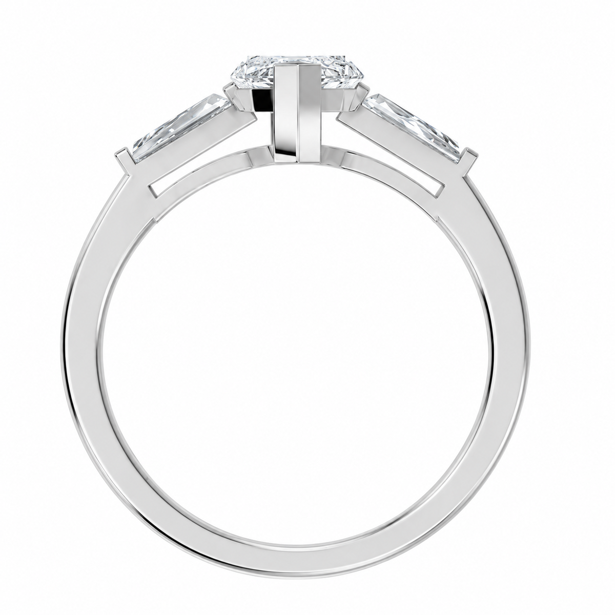 Marquise, white gold