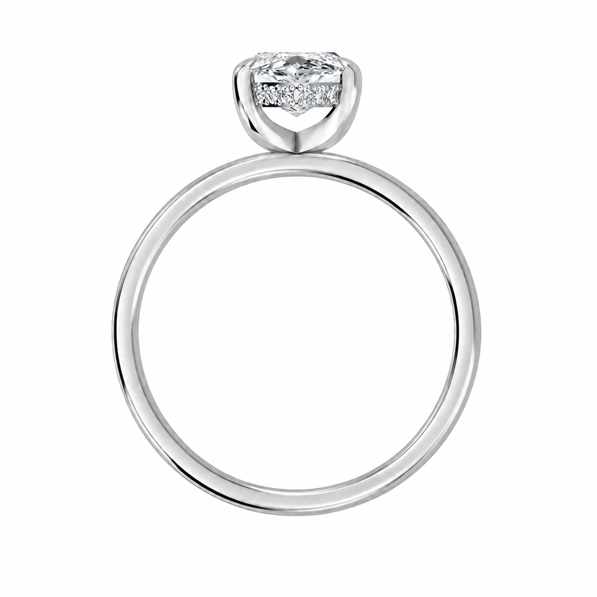 Marquise, white gold