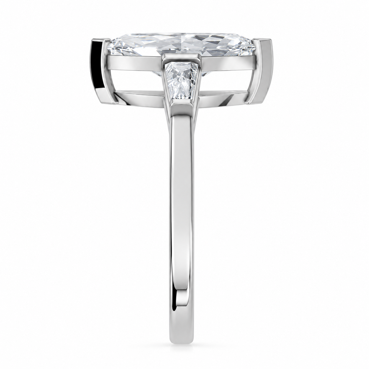 Marquise, white gold