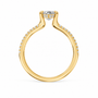 Marquise, yellow gold
