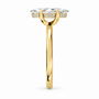 Marquise, yellow gold