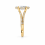 Marquise, yellow gold