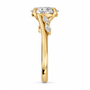 Oval, yellow gold