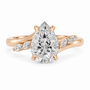 Pear, rose gold