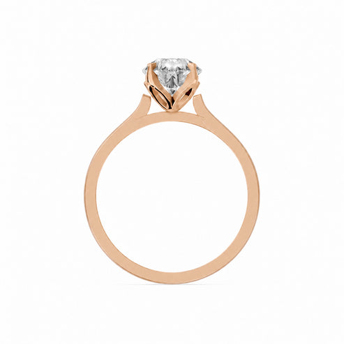 Pear, rose gold