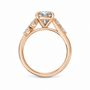 Pear, rose gold