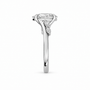 Pear, white gold